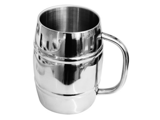 CANECA CERVEJA INOX 1L 2492