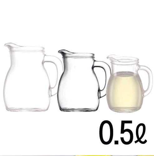 CANECA VIDRO 0,5L BISTROT