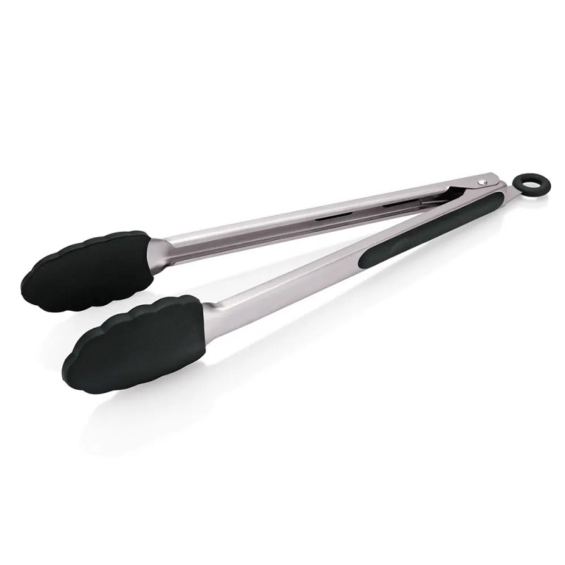 PINÇA SERVIR C/MOLA INOX/SILICONE 35cm 9657