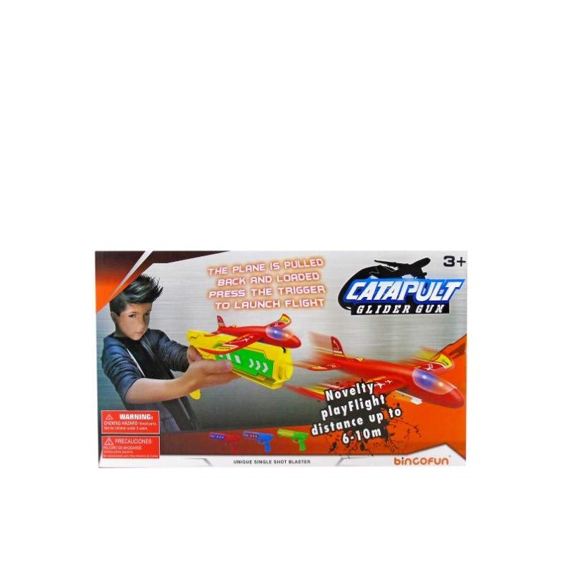 BRINQUEDO- AVIAO CATAPULTA 35X5X20CM