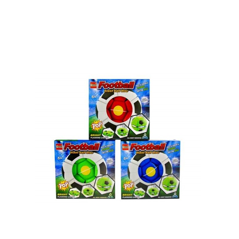 BRINQUEDO- BOLA DISCO FUTEBOL 22X6X22CM