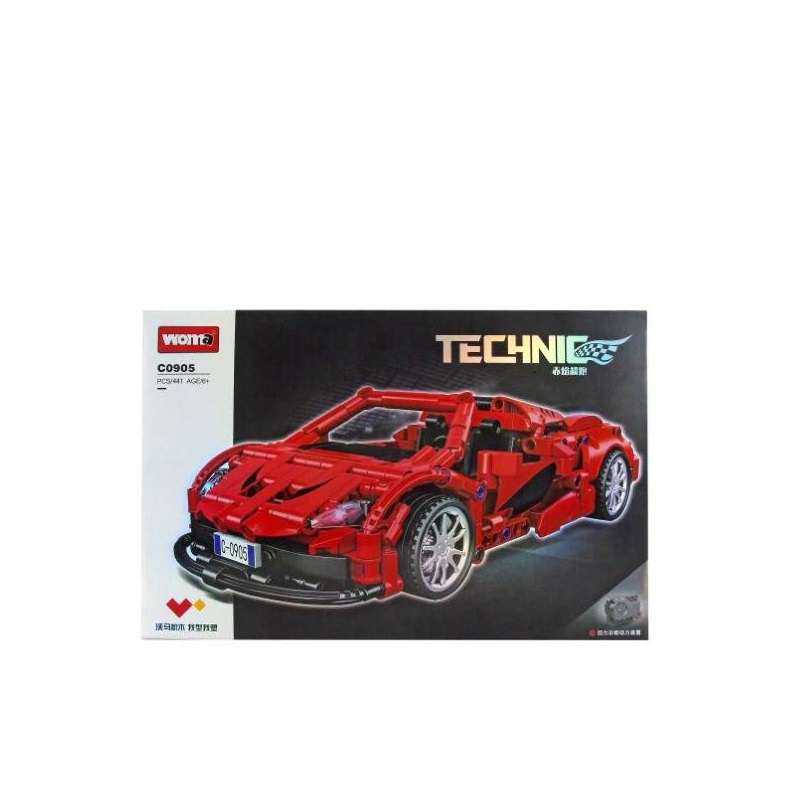 BRINQUEDO- CONJ. BLOCOS CARRO 