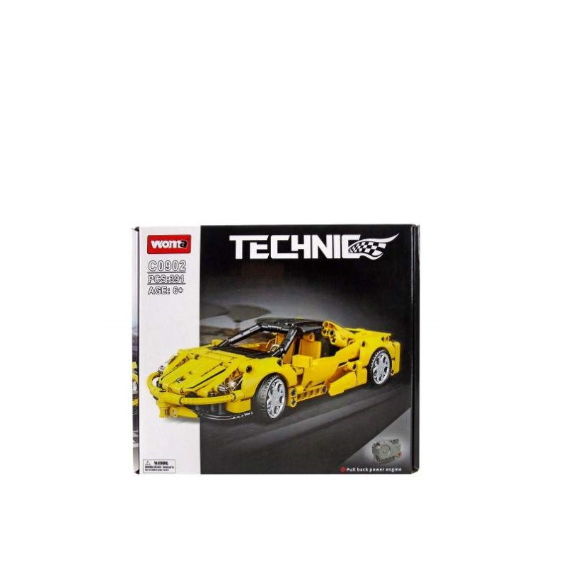 BRINQUEDO- CONJ. BLOCOS CARRO 