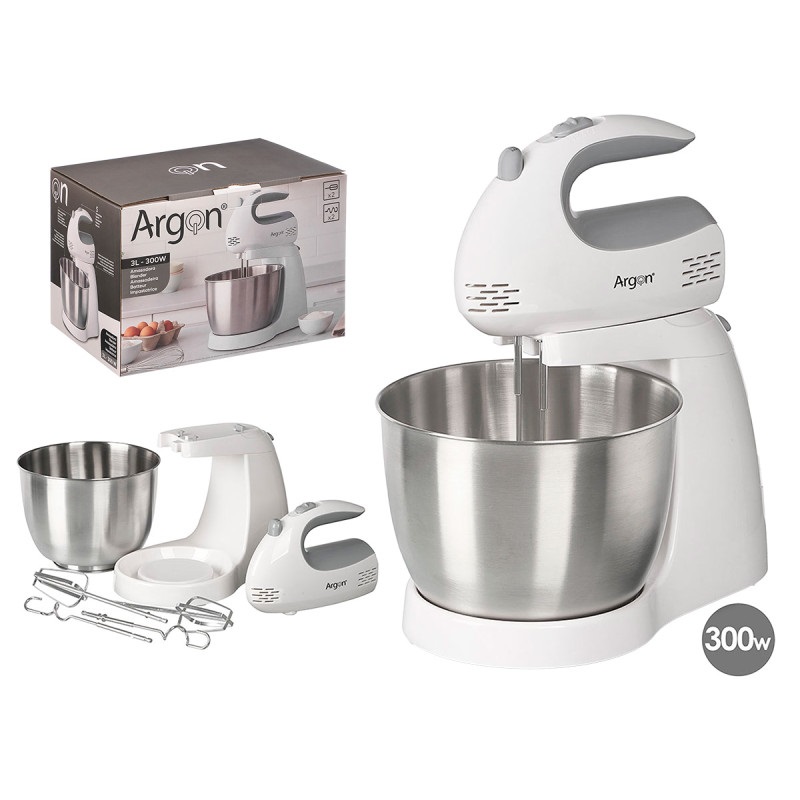 ARGON- BATEDEIRA C/TAÇA BRANCA 300W