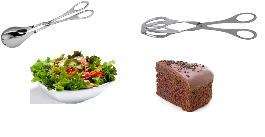 PINÇA SALADA/BOLO
