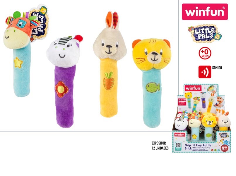 CHOCALHO ANIMAL C/SOM 6.5X6X18CM