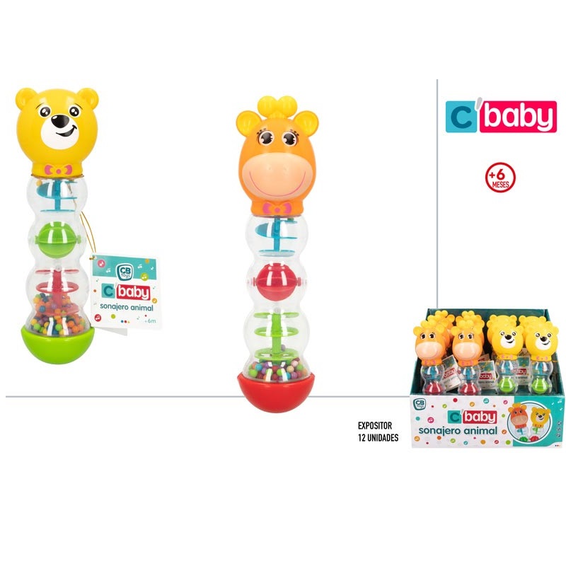 CHOCALHO ANIMAL BABY 6M+ 32CM