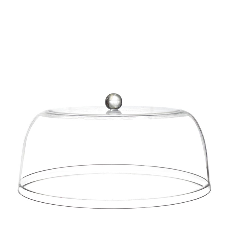 ACRILICO- TAMPA P/ PRATO 31X31X15.5CM