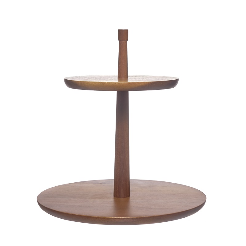 ACACIA- PRATO 2 NIVEIS GIRATORIO 30.3X33CM