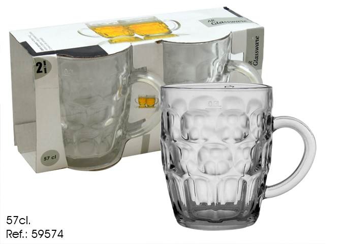 CANECA CERVEJA 57CL PACK2