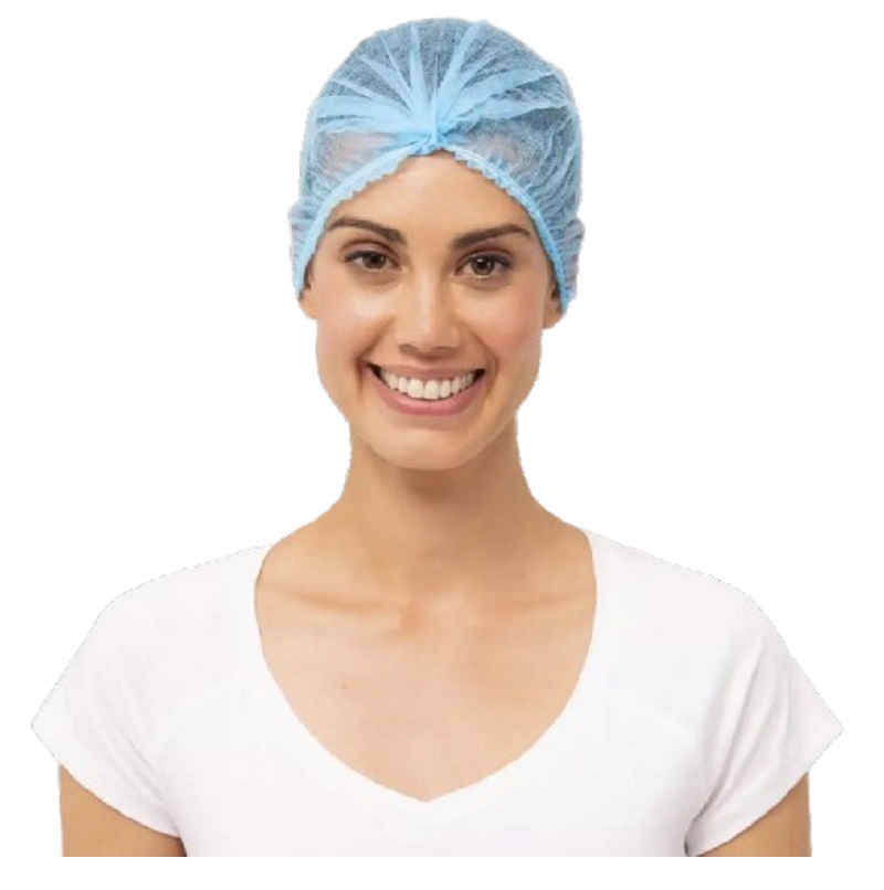 TOUCA CLIP ACORDEAO AZUL PP 100 UND.